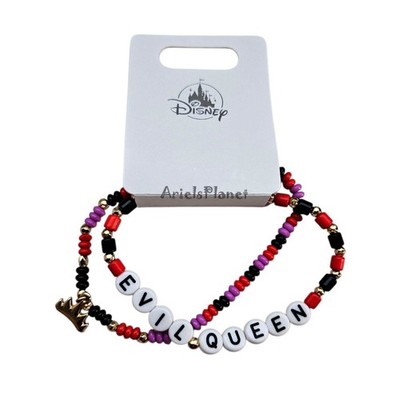 Disney Parks Snow White Evil Queen Friendship Bracelet Set of 2