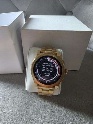 Michael Kors Access Grayson Smartwatch Gold Edelstahl Wear OS mit Original Box