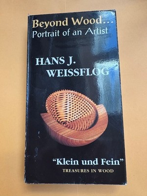HANS J. WEISSFLOG ''Klein und Fein'' TREASURES IN WOOD -VHS Tape