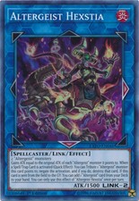 Altergeist Hexstia - EXFO-EN046 - Super Rare - 1st Edition - Damaged