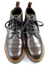 Allen Edmonds "PATTON" WEATHERPROOF Chromexcel CapToe Boots 9.5 E Brown (780N)
