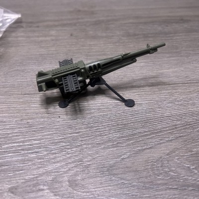 GI Joe 1990 Hammer Machine Gun and Ammo Belt Vintage Hasbro Vehicle Parts Tripod