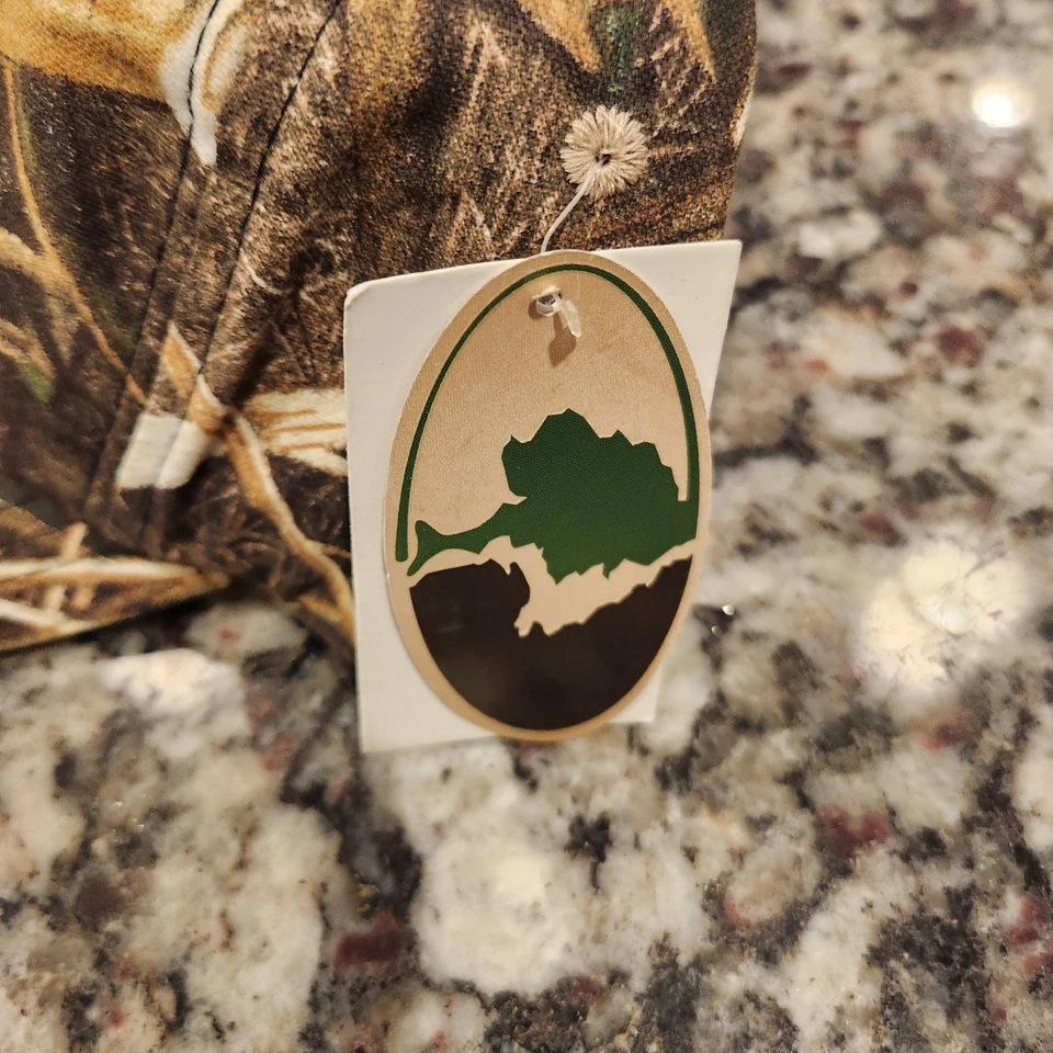 NWT Licensed Mossy Oak Bottomland Ducks Unlimited duck head logo adjustable hat - Image 4 of 4