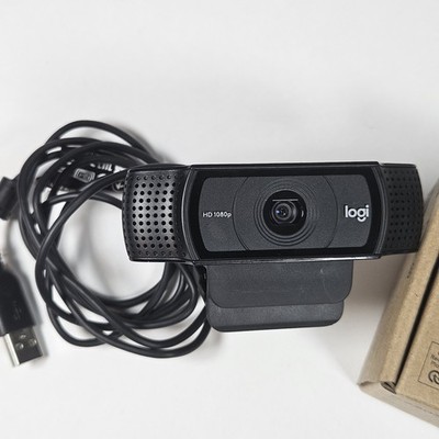 Logitech C920x Pro HD Webcam - Black