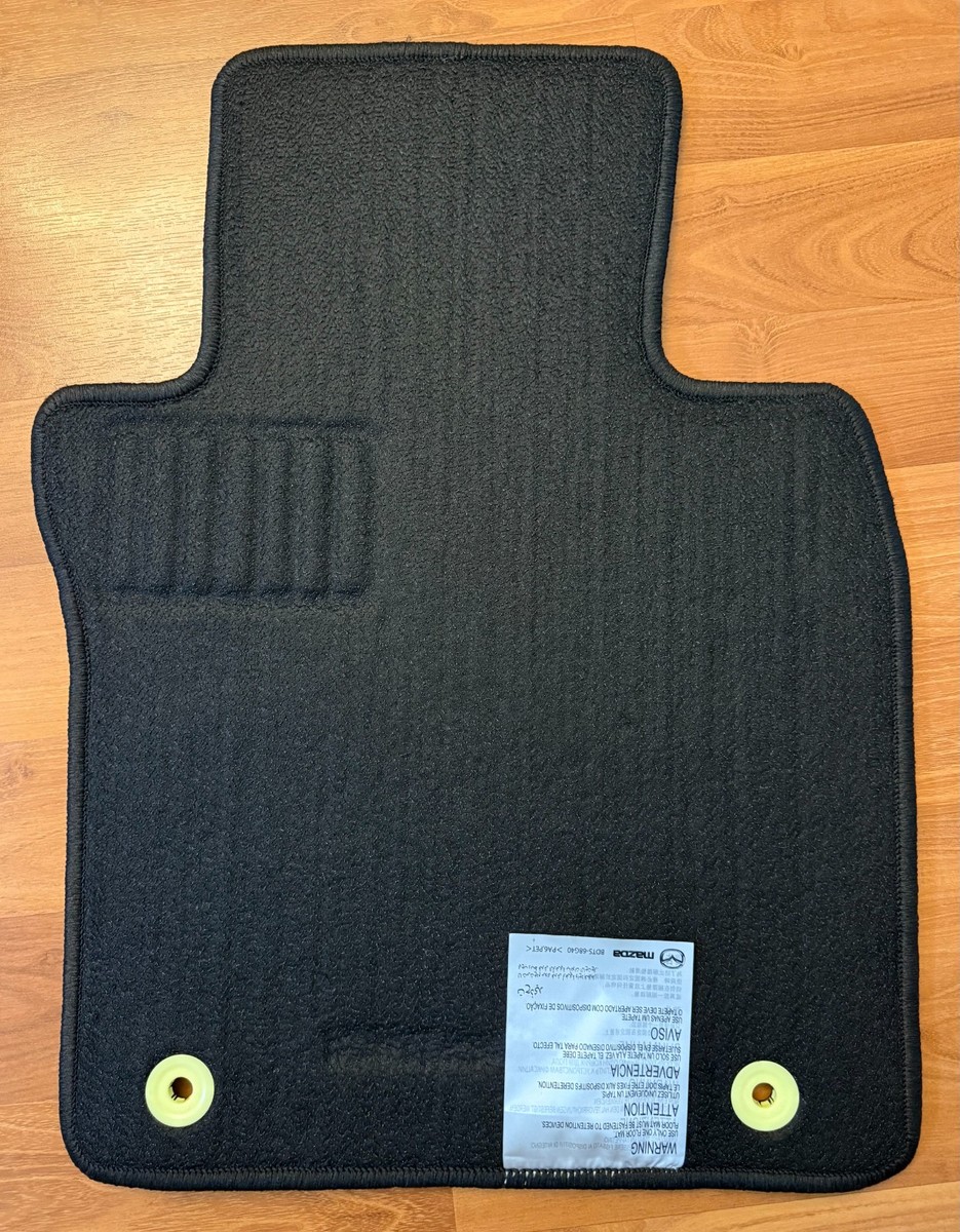 BDTS-68-G20C OEM Genuine Mazda 3 2019-2024 Black Carpet Floor Mats
