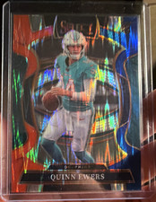 2025 Select Quinn Ewers Red and Blue Shock #82 Miami Dolphins Football NFL