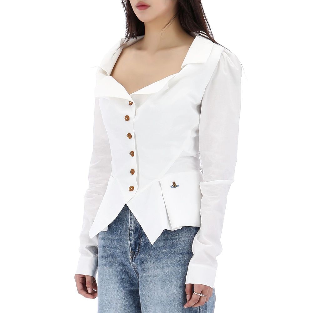 VIVIENNE WESTWOOD フリツフレアハンツ 1F01000WW011Y C404 Vivienne Westwood Monday Shirt 15010061 W017E A401 130773241