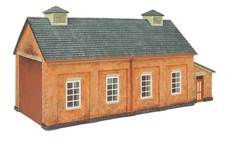 Hornby R7283 OO Assembled Great Western Railway Engine Shed Building