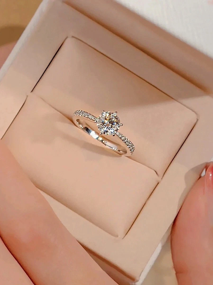 925 sterling silver 8A cubic Zircon ring - NGS ROSE Jewellery
