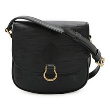 Louis Vuitton Epi Mini Sun Crew Shoulder Bag Pochette Crossbody Leather Noir Bla