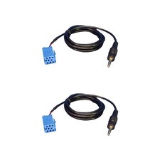 2 Pezzi Adattatore Ingresso Audio 3,5mm Cavo Ingresso AUX per B5