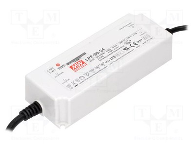 90÷305VAC 90W 127÷431VDC 24VDC 3,75A Netzteil: Impuls LED