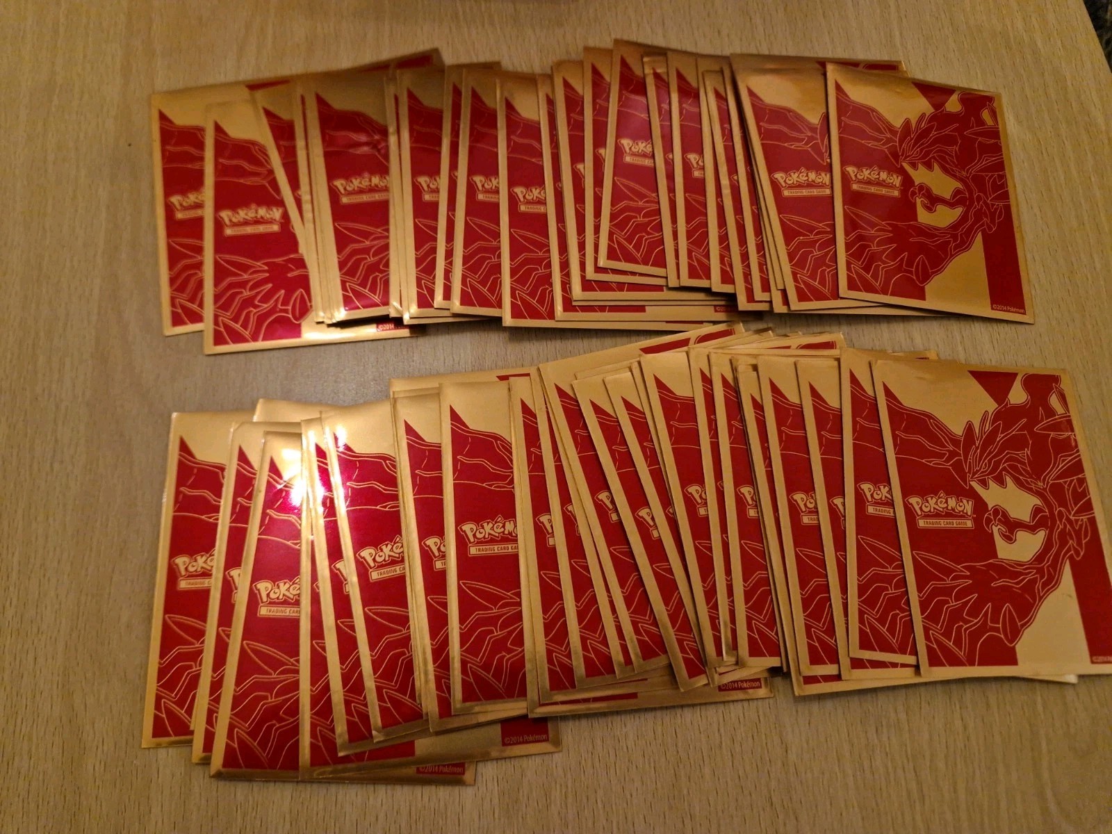 Yveltal XY Base Set Elite Trainer Box Sleeves X60 