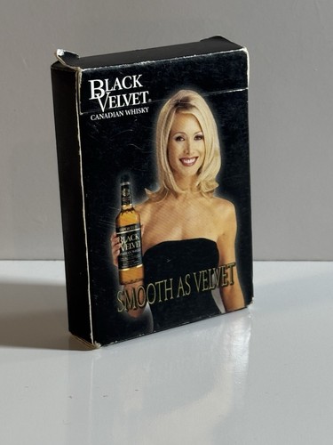 Black Velvet Canadian Whiskey Playing Cards