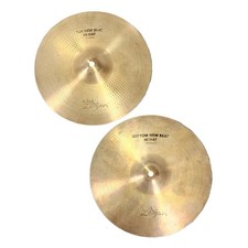 Used Zildjian A New Beat Hi Hat Cymbals 13" - Good