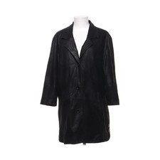 Vittoria Verani, Ledermantel, Damen, Größe: 42, Schwarz, Leder/Polyester #uaD