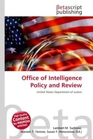 Office Of Intelligence Policy And Review Lambert M. Surhone