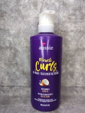 Aussie Miracle Curls Co-Wash with Coconut & Jojoba Oil 16.9 FL oz bottles NEW 