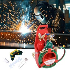 Portable Professional Oxygen Acetylene Oxy Welding Cutting Weld Torch Tank Kit