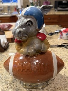 Pair Political Football Decanters 1972 Jim Beam                   #9031