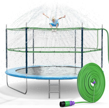 Trampoline Sprinkler Kids Outdside: Trampoline Accessories Waterpark Tropical Pa
