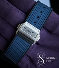 Hublot Spirit Of Big Bang 42 Blue Titanium Full Set Extra Strap 642.NX.7170.RX 16