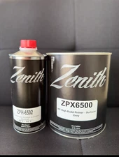 Zenith ZPX6500 Automotive 2K Urethane High Build Primer Surfacer Grey Gallon Kit