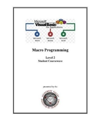 E F Laratonda Visual Basic for Applications (VBA) Level 2 (Paperback)