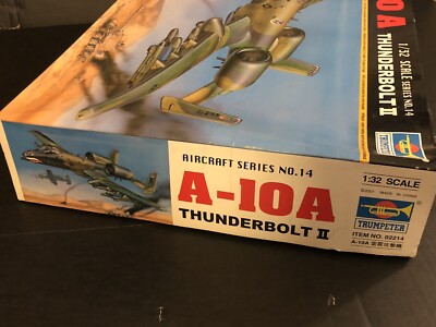 US Stock Trumpeter A-10A 02214 Thunderbolt Fighter Warplane Aircraft Plane 1/32