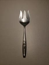 Vintage Insico Stainless Flatware Serving Meat Fork USA Replacement