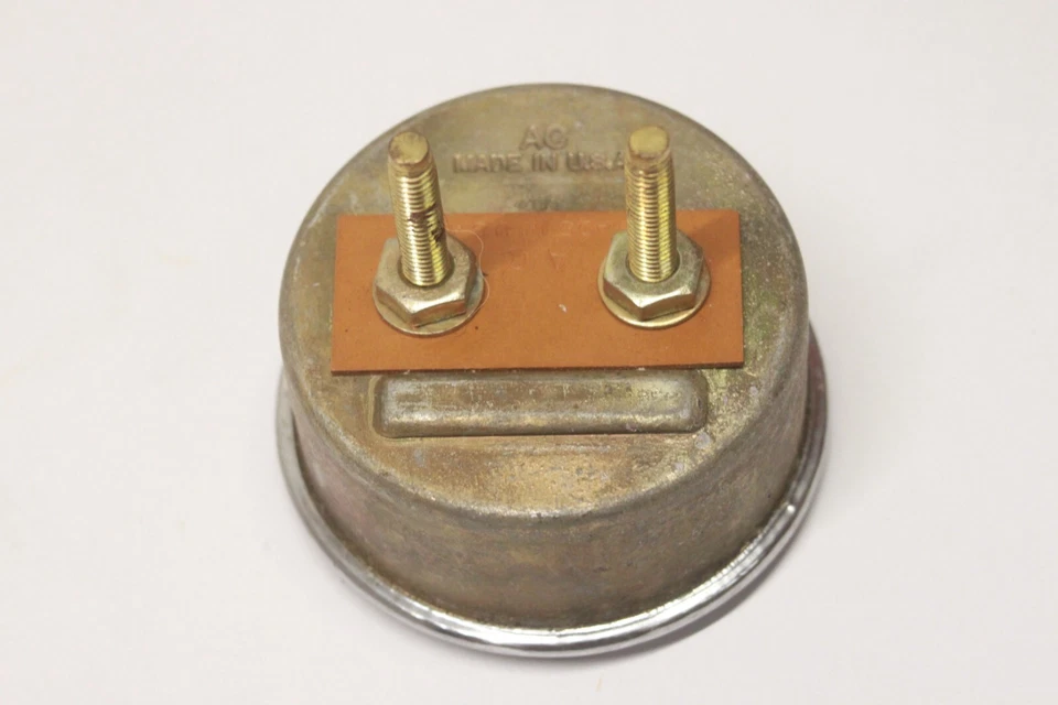 Accesorio de tablero de camión de CA de colección -50-50 amperios amperímetro calibre único 1-15/16" Foto 4 de 4