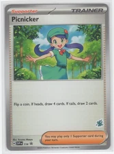 Pokemon Scarlet & Violet Black Star Promo -  Picnicker SVP 114 Darkrai Stamp