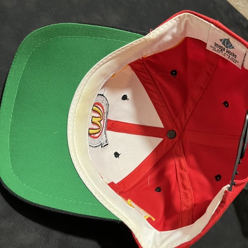 Bill Elliott McDonald's NASCAR Hat Racing Vintage #94 Snapback US MAC Nite 1990s - Picture 12 of 14