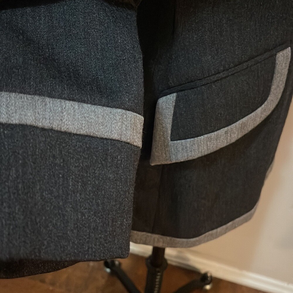 Moschino Cheap Chic Gray Wool Double Breasted Jac… - image 6