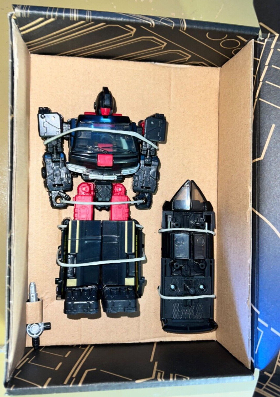 Transformers Legacy Generations Select DK-2 Guard Figure Deluxe Class Box Damage