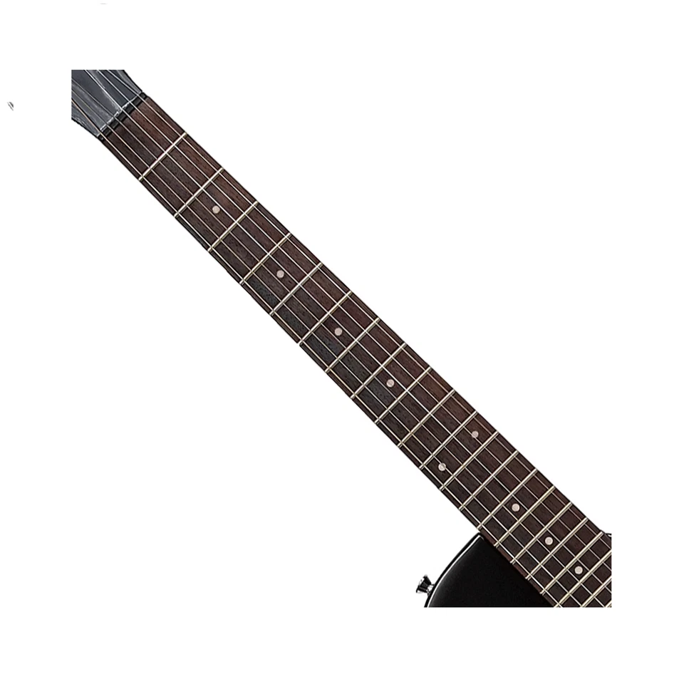 Guitarra eléctrica Silvertone serie 1303 corte único - negra Foto 3 de 4