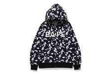 37660 dover street market camo crystal stone bape full zip hoodie L