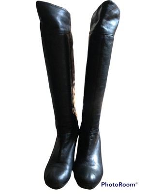 faith leather knee high boots