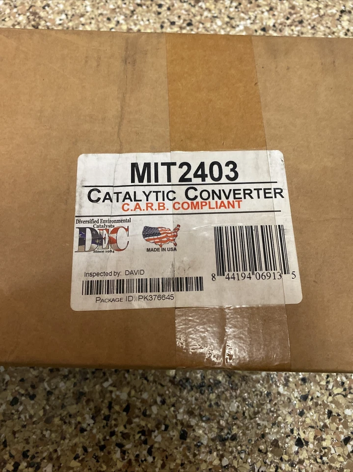 Convertidor catalítico convertidores catalíticos DEC MIT2403 Foto 2 de 3