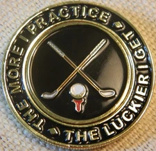 Unbelievable Magnetic Ben Hogan  Pocket Coin With removable Golf Ball Marker  