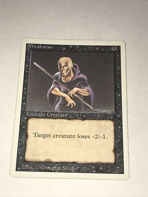 Weakness [Collectors' Edition] Lightly Played