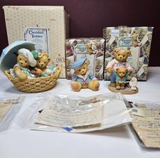 Cherished Teddies Lot Of 3 Original Box And COA