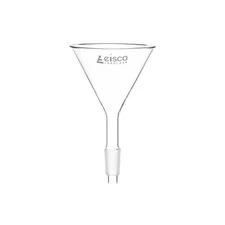 Eisco Jointed Powder Funnel, 55mm Diameter, 14/23 Joint - Borosilicate Glass