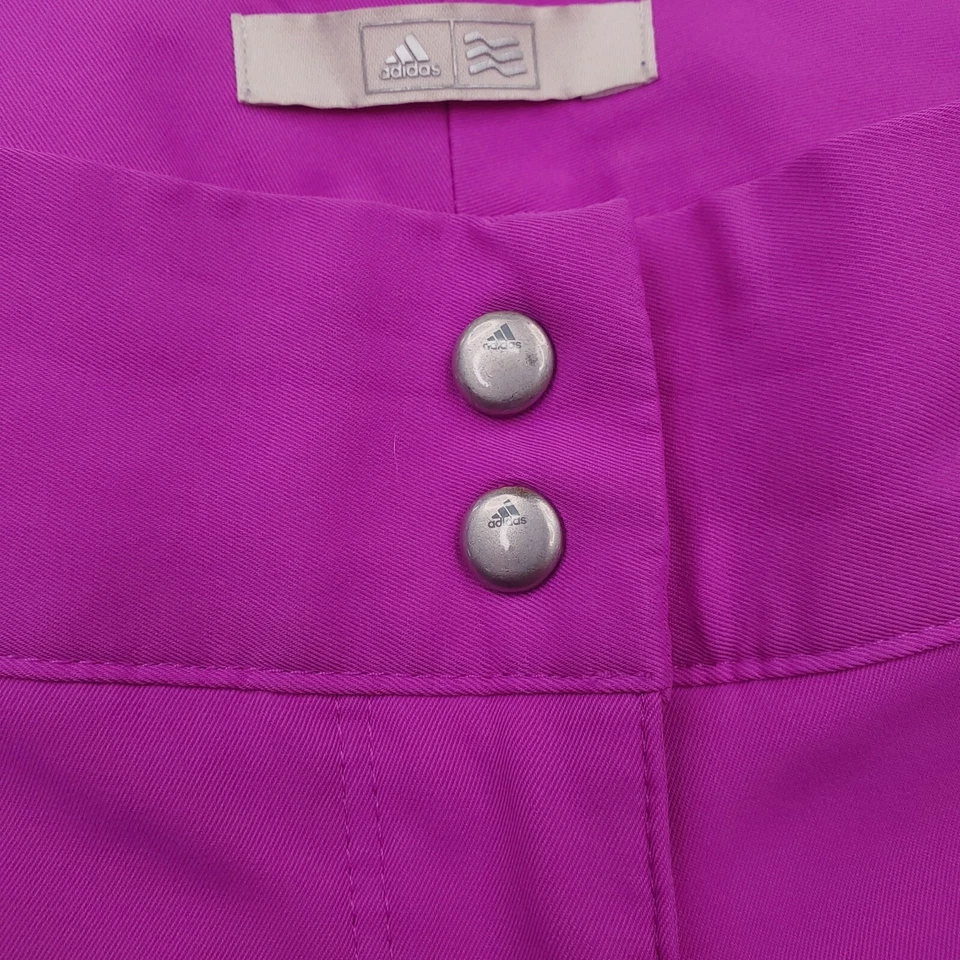 Pantalones Cortos Adidas Para Mujer 10 Rosa Fuscia Chino Rendimiento Golf Atletismo Aire Libre Foto 3 de 4