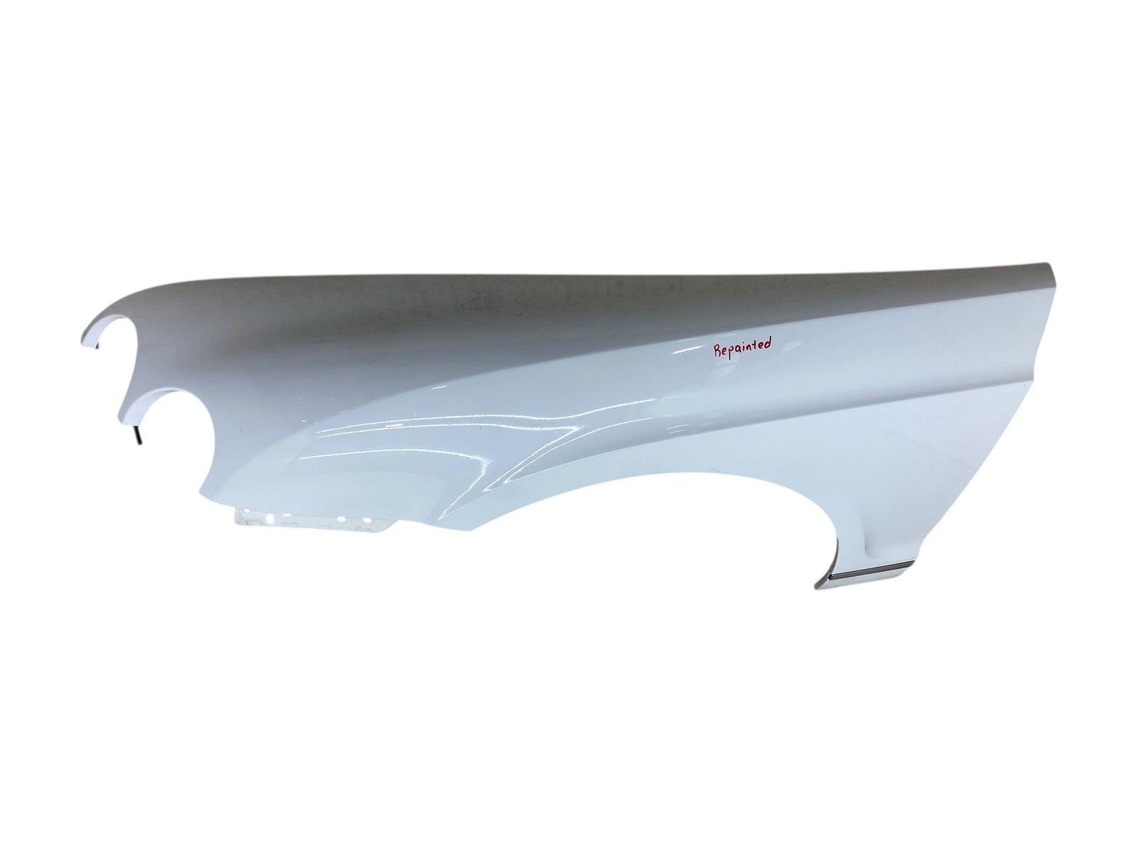 2006-2012 BENTLEY CONTINENTAL FRONT LEFT FENDER PANEL | WHITE (LA9B) *REPAINTED*