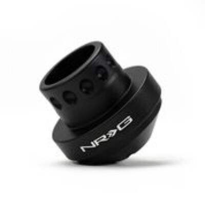 NRG Short Hub Steering Wheel Adapter - Black, Fits Honda Civic, Integra, Accord