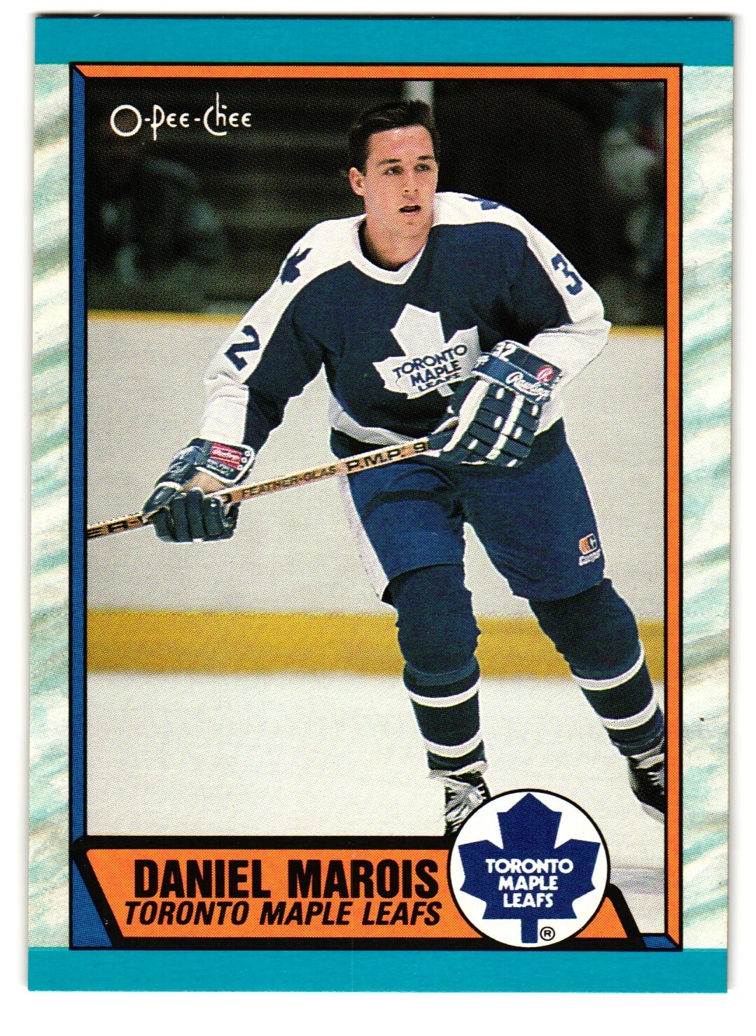 1989-90 O-Pee-Chee #273 Daniel Marois, Toronto Maple Leafs
