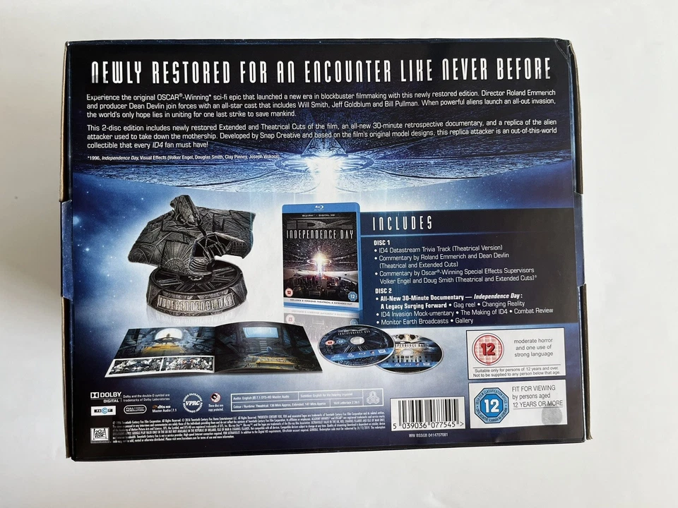 Independence Day Attacker Edition Limited Edition Blu-ray Box - Image 4 of 4