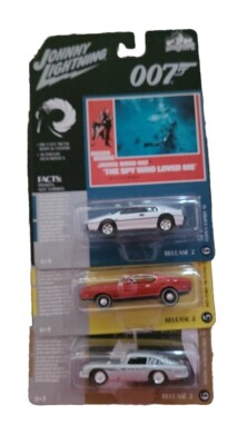 Johnny Lightning 1:64 James Bond 007 3 Piece Lot | eBay