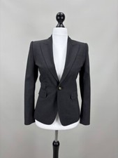 Womens blazer Dsquared2 Size 40 Color Gray Duties Paid USA 